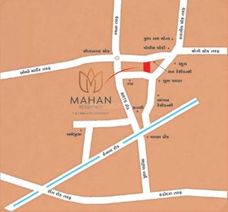 Project Image of 585.99 - 801.0 Sq.ft 2 BHK Apartment for buy in Mahan Residency