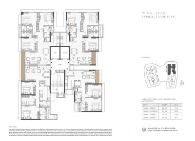Project Image of 478.13 - 1008.0 Sq.ft 1 BHK Apartment for buy in Courtyard