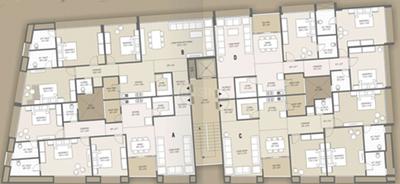 Project Image of 1270.0 - 1345.0 Sq.ft 3 BHK Apartment for buy in United Ishwar Magna