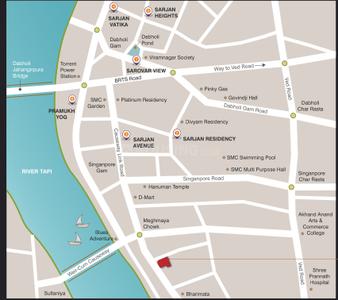 Project Image of 0.0 - 1170.0 Sq.ft 2 BHK Apartment for buy in Sarjan Palace