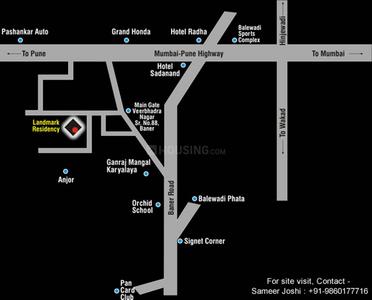 Project Image of 741.0 - 744.0 Sq.ft 2 BHK Apartment for buy in Landmark Residency