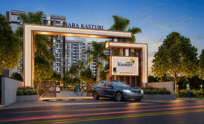 Project Image of 326.47 - 343.91 Sq.ft 1 BHK Apartment for buy in Sara Kasturi Building C