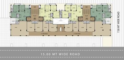 Project Image of 602.99 - 765.21 Sq.ft 2 BHK Apartment for buy in Himalaya and Mainland Pinnacle II