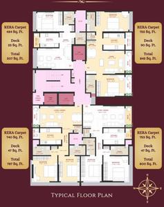Project Image of 484.0 - 755.0 Sq.ft 1 BHK Apartment for buy in Nidhaan Girnar Residency Wing B Phase 1