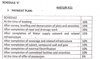 Project Image of 415.81 - 1618.03 Sq.ft Residential Plot Plot for buy in JDN Kasturi K11