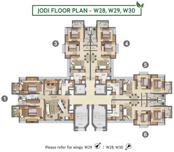 Project Image of 446.0 - 1266.0 Sq.ft 1 BHK Apartment for buy in Lodha Amara