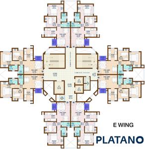 Project Image of 0.0 - 484.0 Sq.ft 2 BHK Apartment for buy in Nirmal Lifestyle City Kalyan Platano E