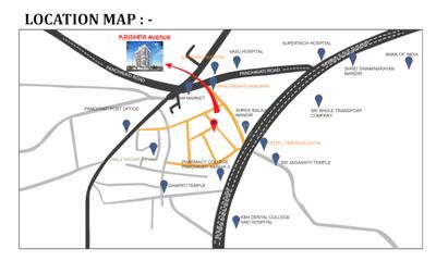 P S Krishna Avenue Location Plan 1