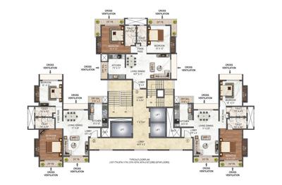 Project Image of 628.0 - 758.75 Sq.ft 1 BHK Apartment for buy in Dedhia Builders And Developers Elcanto
