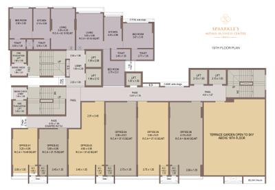 Project Image of 453.16 - 618.17 Sq.ft 1 BHK Apartment for buy in Sparkle Mitali Business Centre
