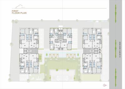 Project Image of 1077.0 - 1081.0 Sq.ft 3 BHK Apartment for buy in Courtyard Regalia II