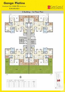 Project Image of 738.73 - 1523.09 Sq.ft 2 BHK Apartment for buy in Goel Ganga Platino