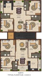 Project Image of 0.0 - 1440.0 Sq.ft 3 BHK Apartment for buy in India Blooming Dale