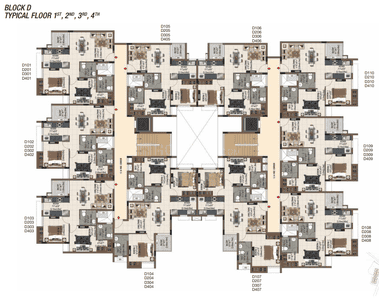 Project Image of 890.0 - 1562.0 Sq.ft 2 BHK Apartment for buy in Casagrand Sereno