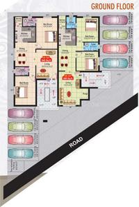 Project Image of 705.0 - 1180.0 Sq.ft 2 BHK Apartment for buy in VJS Kumaran Sukrataa