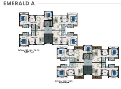 Project Image of 230.0 - 551.0 Sq.ft 1 RK Apartment for buy in The Green Sapphirre