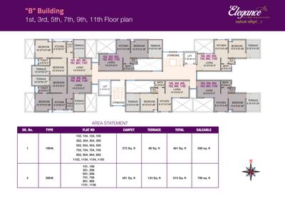 Project Image of 312.05 - 491.0 Sq.ft 1 BHK Apartment for buy in Aksha Elegance