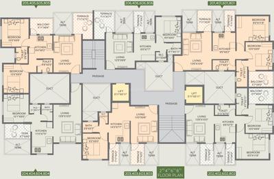 Project Image of 248.0 - 479.0 Sq.ft 1 RK Apartment for buy in Jay Ganesh Royal Bliss