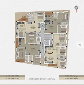 Project Image of 864.0 - 1152.0 Sq.ft 2 BHK Apartment for buy in Green Ram Krishna