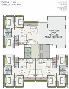 Project Image of 1100.61 - 1577.24 Sq.ft 3 BHK Apartment for buy in Broadway Alokya