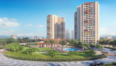 Shapoorji Pallonji Joyville Hadapsar 4BHK Duplex Elevation 1