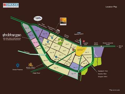 Project Image of 1500.0 - 1550.0 Sq.ft 3 BHK Apartment for buy in Omaxe Royal Street