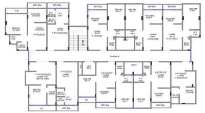 Project Image of 325.0 - 740.0 Sq.ft 1 RK Apartment for buy in Crown Phase 1