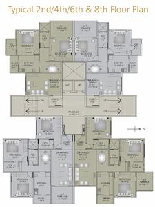 Project Image of 742.0 - 847.0 Sq.ft 2 BHK Apartment for buy in Balaji Anandam