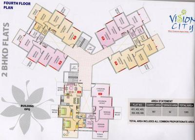 Project Image of 630.0 - 1131.0 Sq.ft 2 BHK Apartment for buy in Siddhivinayak Phase I Vision City