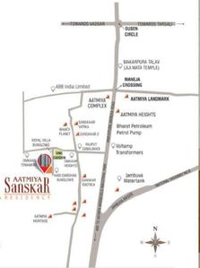 Project Image of 538.0 - 684.0 Sq.ft 2 BHK Apartment for buy in Aatmiya Sanskar Residency