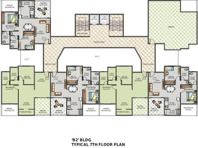 Project Image of 993.0 - 1300.0 Sq.ft 2 BHK Apartment for buy in Sancheti Eves Garden