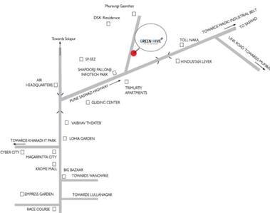 Project Image of 433.79 - 623.66 Sq.ft 1 BHK Apartment for buy in Ram Green Hive Plus Wing A4
