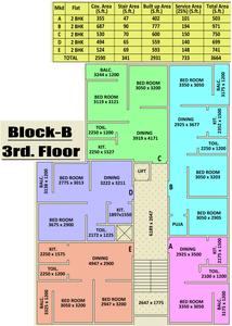 Project Image of 640.0 - 1062.0 Sq.ft 2 BHK Apartment for buy in Sree Siddhidata Siddhidata Tower