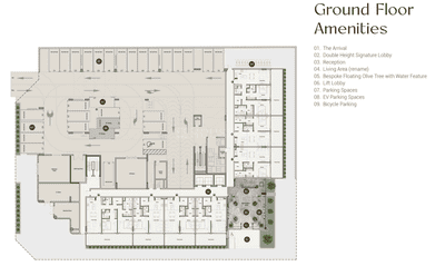 Project Image of 913.0 - 2532.0 Sq.ft 1 BHK Apartment for buy in 113 Residences By Iman