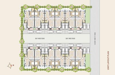Project Image of 1515.13 - 1565.72 Sq.ft 4 BHK Bungalow for buy in Radhe Shreenathji Villa