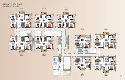 Project Image of 1840 Sq.ft 3 BHK Apartment / Flat for sale in Tellapur for Rs. 21000000