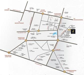 Project Image of 1670 Sq.ft 3 BHK Apartment / Flat for sale in Varthur for Rs. 16000000