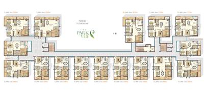 Project Image of 1074.0 - 2009.0 Sq.ft 2 BHK Apartment for buy in SK Park Vue