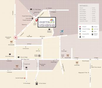 Project Image of 516.0 - 717.0 Sq.ft 2 BHK Apartment for buy in Yashada Life Vishakha Phase II