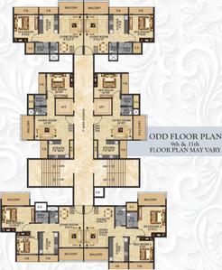 Project Image of 650.0 - 995.0 Sq.ft 1 BHK Apartment for buy in Dweepmala Baline Royale