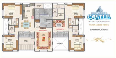Project Image of 2535.0 - 2850.0 Sq.ft 4 BHK Apartment for buy in Mittal Feather Castle