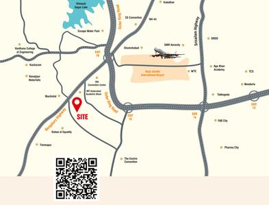 Sreerama Legacy Luxe Location Plan 1