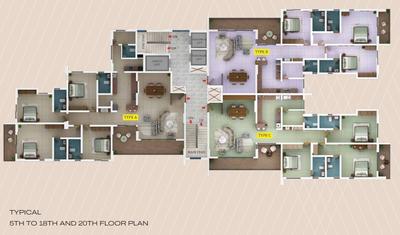 Project Image of 2718.0 - 3255.0 Sq.ft 3 BHK Apartment for buy in Noel Weave