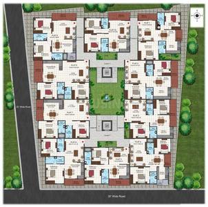 Project Image of 998.0 - 1242.0 Sq.ft 2 BHK Apartment for buy in Kumari Elite