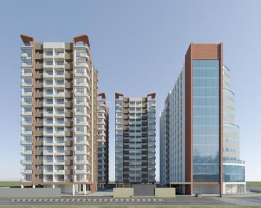 Project Image of 318.83 - 784.47 Sq.ft 1 RK Apartment for buy in Seksaria Shantiban Skylar