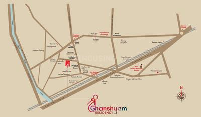 Project Image of 629.0 - 640.0 Sq.ft 2 BHK Apartment for buy in Shree Ghanshyam Residency