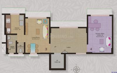 Project Image of 0.0 - 442.0 Sq.ft 1 BHK Apartment for buy in Tolaram Gardens Wing A