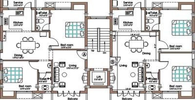 Project Image of 1076.0 - 1086.0 Sq.ft 2 BHK Apartment for buy in Pushkar JK Gardens
