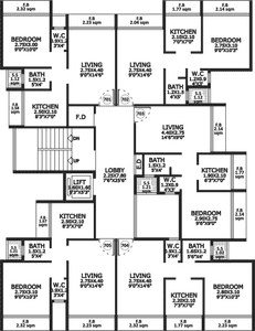 Project Image of 670 Sq.ft 1 BHK Apartment / Flat for sale in Kharghar for Rs. 6450000