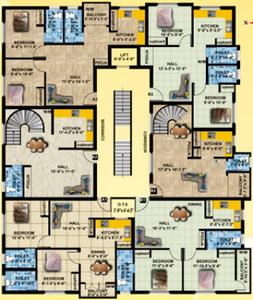 Project Image of 1035.0 - 1123.0 Sq.ft 2 BHK Apartment for buy in VSS Sumuka